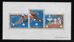 POLYNESIE FRANCAISE  ( OCPOL  -1081 )  1976   N° YVERT ET TELLIER  N° 3    N** - Blocs-feuillets