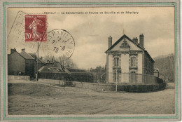 CPA (76) PAVILLY - Aspect De La Gendarmerie Au Carrefour Routes De Bouville Et De Béquigny En 1925 - Daguin - Pavilly