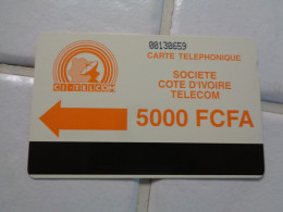 Ivory Coast Phonecard - Ivoorkust