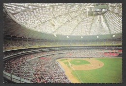 Houston  Texas - Astrodome - Interior Of Astrodome - The Eighth Wonder Of The World - By Astrocard - Houston