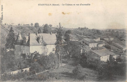 CPA 55 STAINVILLE LE CHATEAU ET VUE D'ENSEMBLE - Autres & Non Classés