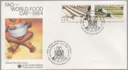 ONU - NAZIONI UNITE - UNITED NATIONS - NATIONS UNIES - 1984 - FAO - World Food Day - FDC - FDC