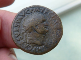 Dupondius De Vespasien -FELICITAS PUBLICITA - The Flavians (69 AD To 96 AD)