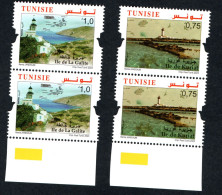 2023- Tunisia - Islands : Kuriat - Galite - Lighthouses - Sea Turtle -  Pair Of Stamps - Complete Set 2v.MNH** - Iles