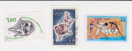 Lot  Timbres Thème Sport De Combat JUDO : Timbres Championnat Tokyo 1964 France 1979 JO Sidney  2000 - Judo