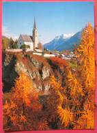 Visuel Très Peu Courant - Suisse - Grisons - Scuol Engiadina - St. Georgskirche Mit En - Scuol