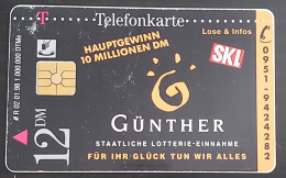 Germany, Deutschland - SKL Günther , Lotterie TK 1/119 - Andere & Zonder Classificatie