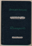 FRANCE / MAROC - Passeport émis à Marrakech (Consulat) 1972 - Fiscal Affaires Etrangères - Visa Casablanca - Zonder Classificatie