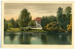 Neuß A. Rhein, Stadtpark-Teich Mit Restaurant, Deutschland / Germany / Allemagne - Neuss