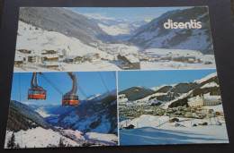 Acletta Und Disentis - Blick In Das Vorderrheintal - Aufnahme Und Verlag Fotohaus Geiger, Flims-Waldhaus - # 3/14 - Disentis/Mustér