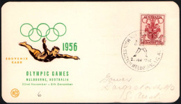 AUSTRALIA RICHMOND PARK 1956 - XVI OLYMPIC GAMES MELBOURNE '56 - ATHLETICS - SHOOT PUT - G - Estate 1956: Melbourne