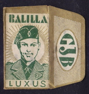 "BALLILA LUXUS" Razor Blade Old Vintage WRAPPER (see Sales Conditions) - Lamette Da Barba