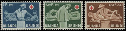202/204** Croix-Rouge Du Congo / Rode Kruis Van Congo / Kongo Rotes Kreuz / Congo Red Cross - RUANDA URUNDI - Ungebraucht
