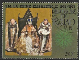 Chad 1977 - Mi 782 - YT 329 ( The Silver Coronation Of Elisabeth II ) - Tchad (1960-...)