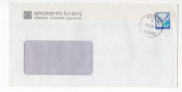 1991. YUGOSLAVIA,SLOVENIA,KRANJ,EXOTERM,HEADED COVER - Storia Postale