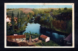 ARGENTON-CHÂTEAU (79 D-S.) Les Côteaux De La Garenne Au Confluent De L'Argenton Et De L'Ouère (colorisée) - Argenton Chateau