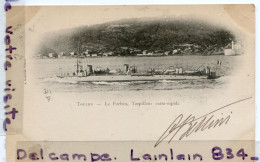 - Marine Militaire Française - Le Forbin, Torpilleur Ultra Rapide, Précurseur, écrite, 1901, Cachets,Toulon, TBE, Scans. - Krieg