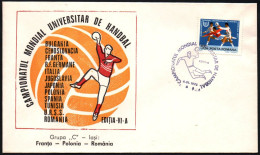 ROMANIA IASI 1975 - HANDBALL WORLD UNIVERSITY CHAMPIONSHIP - GROUP "C" - FRANCE / POLAND / ROMANIA - G - Handbal