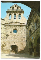 PLAZA AYUNTAMIENTO E IGLESIA PARROQUIAL.-  HORTA DE SAN JUAN - TARRAGONA.- ( CATALUNYA ) - Tarragona