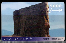 IRAQ PHONECARD MONUMENT USED VF!! - Irak