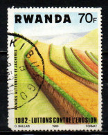 RWANDA - 1983 - Fallow, Planted Strips - USATO - Usati