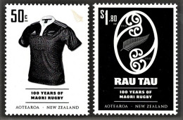 New Zealand 2010  100 Years Of Maori Rugby  Set Of 2 MNH - Unused Stamps