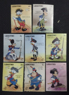 BD) 1989. LESOTHO, DISNEY CHARACTERS, MNH - Lesotho