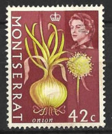 MONTSERRAT...QUEEN ELIZABETH II..(1952-22..)...." 1965.."..ONION....42c........SG171......VFU..... - Alimentation