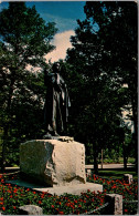 North Dakota Bismarch Sakakawea Monument Shoshone Indian Moter "Bird Woman" - Bismark