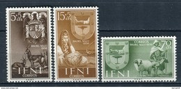 Ifni 1956. Edifil 132-34 ** MNH. - Ifni