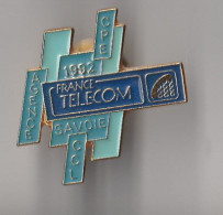 PIN'S THEME  FRANCE  TELECOM  AGENCE DE SAVOIE - France Telecom