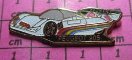 3317 Pin's Pins / Rare , Belle Qualité AUTOMOBILES / 24 HEURES DU MANS PEUGEOT 905 - Peugeot