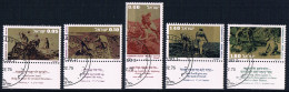 Israël - Pionniers 625/629 (année 1976) Oblit. - Used Stamps (with Tabs)