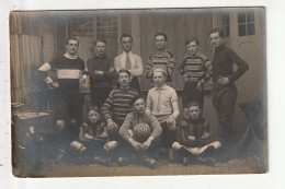 CARTE PHOTO - FOOTBALL - EQUIPE A.S.C.A 1917 - Zu Identifizieren
