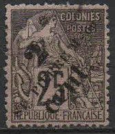 St Pierre Et Miquelon    - 1891 - Colonies Françaises Surchargés - N° 40  - Oblit - Used - Usados