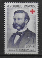 FRANCE  N° 1188  * * Croix Rouge Henri Dunant - Henry Dunant