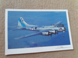 BELLE CARTE PHOTO GUY BROCHOT ..."B-17 FLYING FORTRESS" (re) - 1939-1945: 2ème Guerre