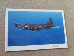 BELLE CARTE PHOTO GUY BROCHOT ..."B-17 FLYING FORTRESS" (re) - 1939-1945: 2ème Guerre