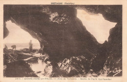 29 Sainte Anne La Palue Palud Anse De Trefuntec Grotte Ar Foc'h La Fourche , Plonevez Porzay , Cachet 1939 - Plonévez-Porzay