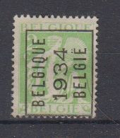BELGIË - PREO - Nr 274 A (Ceres) - BELGIQUE 1934 BELGIË - (*) - Typo Precancels 1932-36 (Ceres And Mercurius)