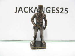 KINDER K94 N 114 METAL BRUNI COWBOY 3 DOC HOLLIDAY 1985 /1993  SCAME  SANS OHNE WITHOUT BPZ - Figurines En Métal