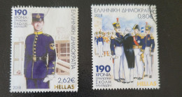 ΓΡΑΜΜΑΤΟΣΗΜA ΓΙΑ ΤΑ 190 ΧΡΟΝΙΑ ΣΣΕ - STAMPS 190 YEARS HELLENIC MILITARY ACADEMY - Other & Unclassified