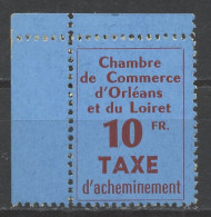 France - Frankreich Grève 1953 Y&T N°TV2 - Michel N°ST(?) *** - 10f Chambre De Commerce D'Orléans - Signé CERES - Stamps