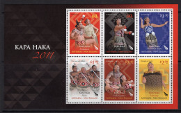 New Zealand 2011 Kapa Haka MS MNH (SG MS3265) - Unused Stamps