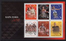 New Zealand 2011 Kapa Haka MS MNH (SG MS3265) - Neufs