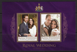 New Zealand 2011 Royal Wedding MS MNH (SG MS3268) - Neufs