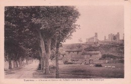 Tourves -  L'Avenue Du Chateau De Valbelle -  CPA  °J - Sonstige & Ohne Zuordnung