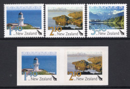 New Zealand 2012 Landscapes - 4th Issue - Set MNH (SG 3363-3367) - Nuevos