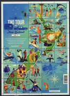 New Zealand 2012 Tiki Tour Sheet MNH (SG MS3379) - Unused Stamps