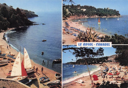 Le Rayol Canadel - Un Coin De La Plage  -  CPA  °J - Rayol-Canadel-sur-Mer